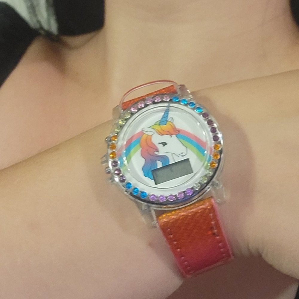 Kids Rainbow Unicorn Watch